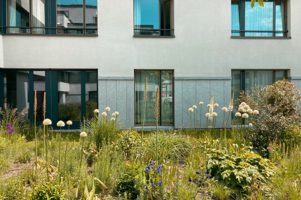 Freiraumgestaltung Wohnüberbauung Siedlung Brüderhofweg