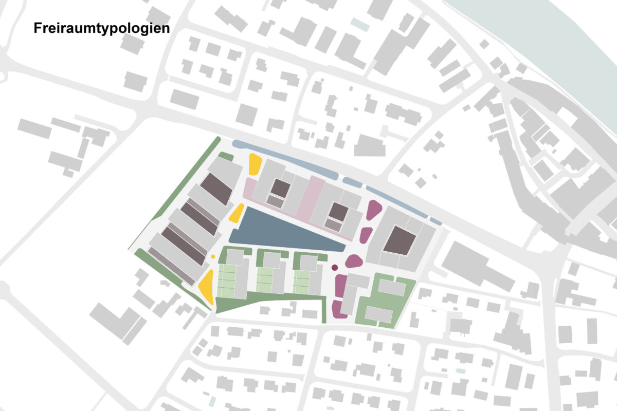 Studienauftrag Freiraumgestaltung Zentrumszone Birrfeldstrasse